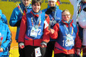 Die 4x100m Staffel mit Franz Rauch, Jaqueline Preuss, Anton Grotz und Agnes Wessalowski gewann die Silbermedaille. Foto: SOD