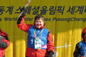 Tatjana Stark mit der Goldmedaille über 25m. Foto: SOD