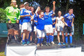 Erstes Gold bei den Fußballwettbewerben für das Unified-Team der Froebelschule aus Satteldorf, Baden-Württemberg. (Foto: SOD)