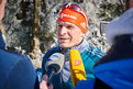 Der Olympiamedaillen-Gewinner Tobias Angerer war nach dem Training bei den Medienvertretern ein gefragter Interviewpartner. (Foto: SOD/Tom Gonsior)