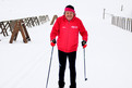 Auch OK-Präsident Dr. Bernhard Conrads hat ein paar Runden auf seinen Skiern gedreht. (Foto: SOD/Louisa Leise)
